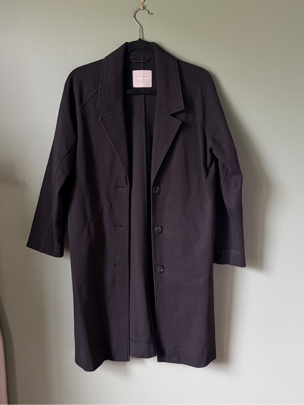 Everlane - The Dream Coat - Black - Size S